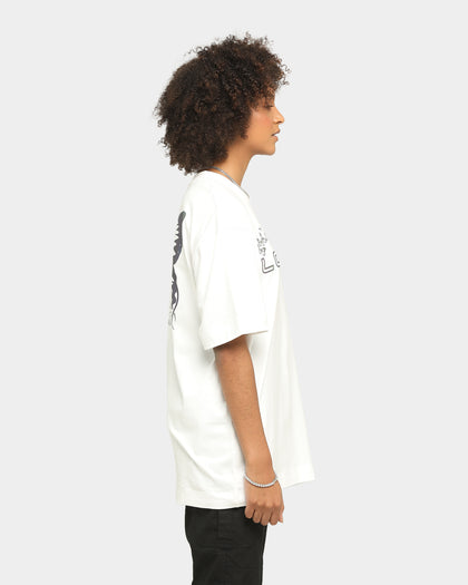 Loiter Reflective Butterfly T-Shirt Off White