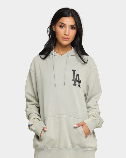 Majestic Athletic Los Angeles Dodgers Duke Washed Hoodie Snow Wash Pale