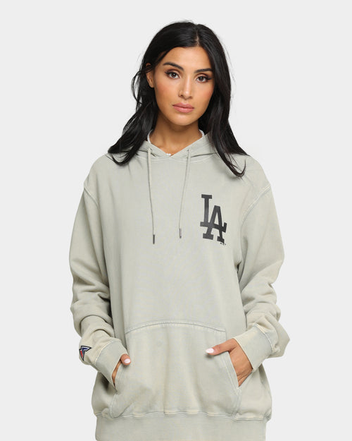 Majestic Athletic Los Angeles Dodgers Duke Washed Hoodie Snow Wash Pale
