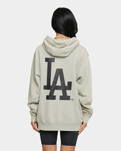 Majestic Athletic Los Angeles Dodgers Duke Washed Hoodie Snow Wash Pale