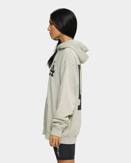 Majestic Athletic Los Angeles Dodgers Duke Washed Hoodie Snow Wash Pale