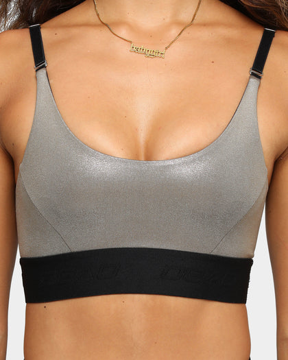 Dead Sport Women's Phantom Crop Gold/Black/Gold