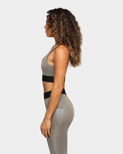 Dead Sport Women's Phantom Crop Gold/Black/Gold