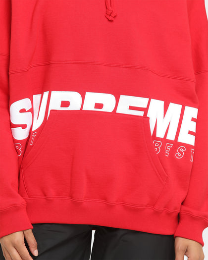 Supreme Best Of The Best Hoodie Red