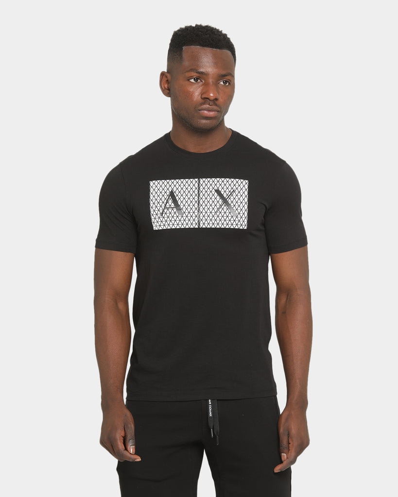Armani Exchange AX Logo T-Shirt Black | Culture Kings US