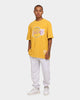 Mitchell & Ness Los Angeles Lakers Oversized TM CLR Logo Vintage T-Shirt Faded Yellow