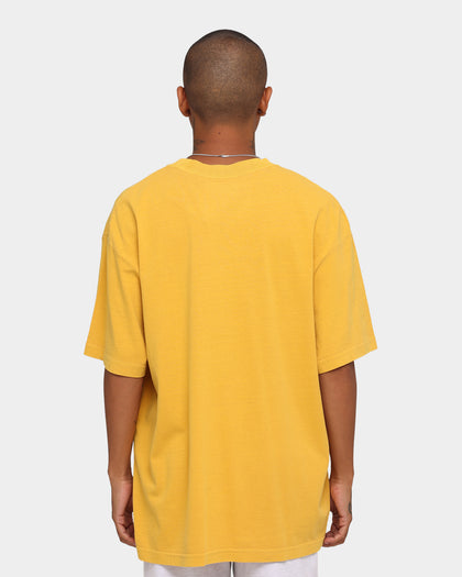 Mitchell & Ness Los Angeles Lakers Oversized TM CLR Logo Vintage T-Shirt Faded Yellow