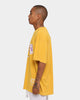 Mitchell & Ness Los Angeles Lakers Oversized TM CLR Logo Vintage T-Shirt Faded Yellow