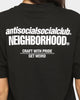 Anti Social Social Club Cambered T-Shirt Black