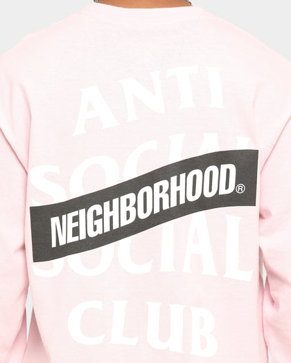 Anti Social Social Club AW05 Long Sleeve T-Shirt Pink