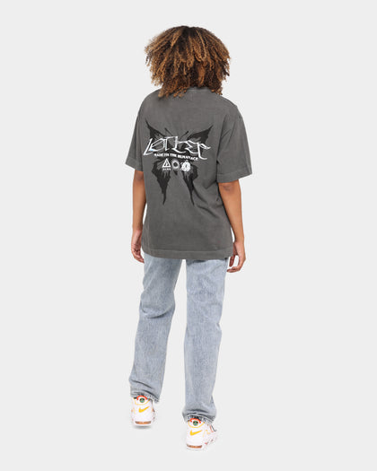 Loiter Metallic Legion T-Shirt Charcoal
