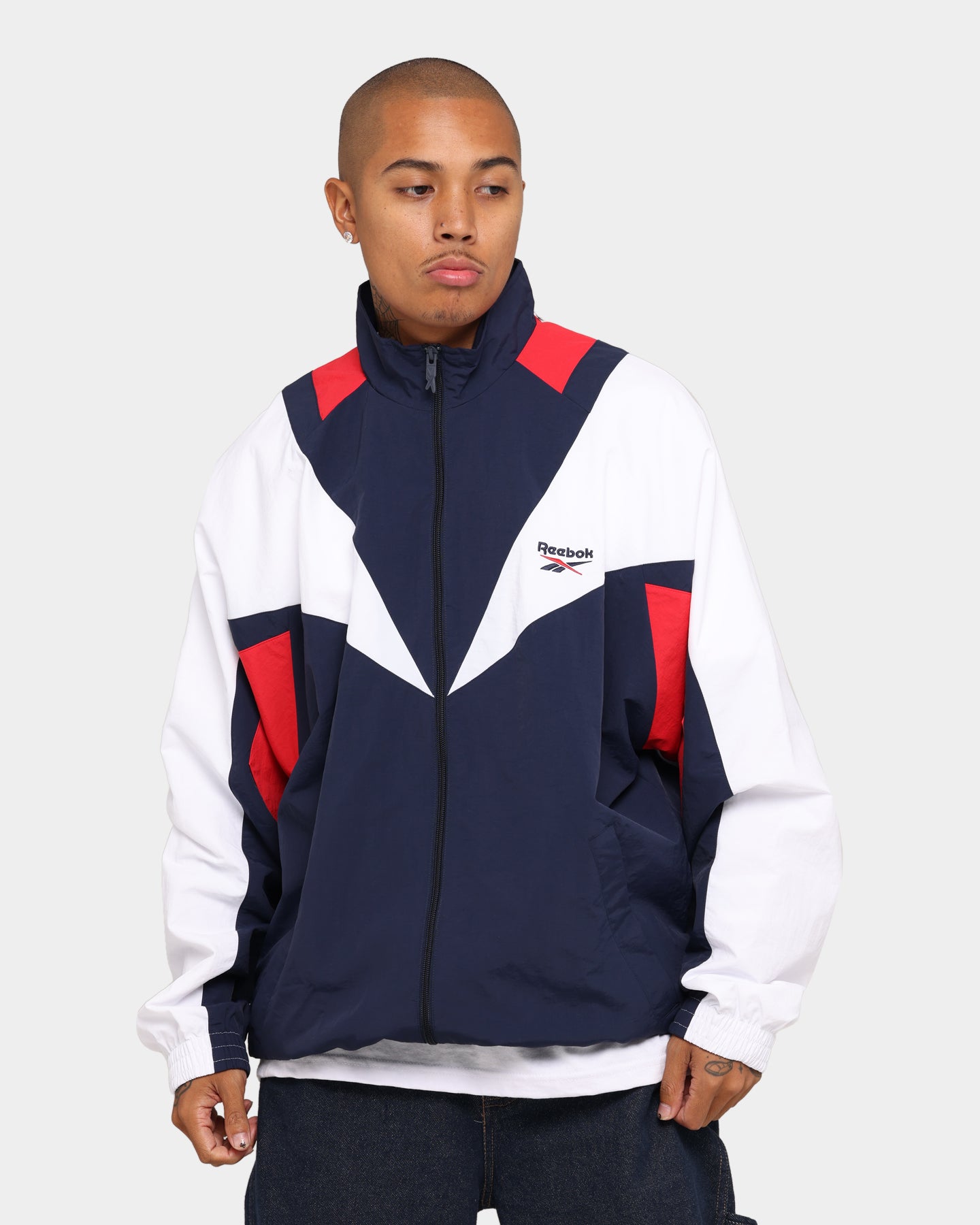 Reebok Classic F Twin Vector Windbreaker Vector Navy | Culture
