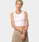 Champion Women's LF Recycled Sculpted Crop Top Pebblestone