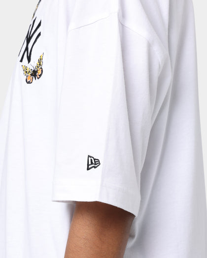 New Era New York Yankees Butterfly Oversized T-Shirt White