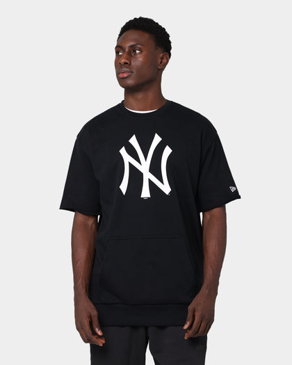 New Era New York Yankees Oversized Short Sleeve Crew Black/White
