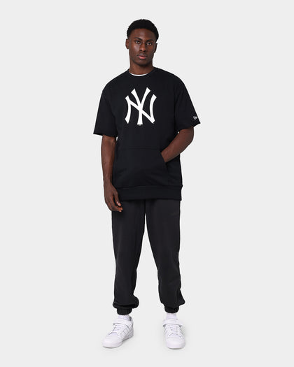 New Era New York Yankees Oversized Short Sleeve Crew Black/White