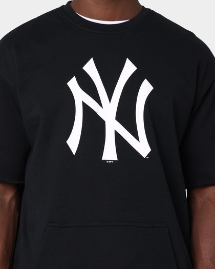 New Era New York Yankees Oversized Short Sleeve Crew Black/White