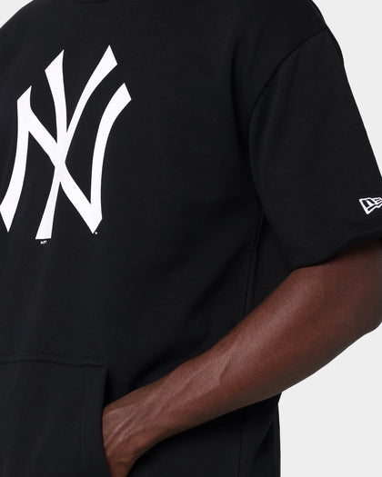 New Era New York Yankees Oversized Short Sleeve Crew Black/White