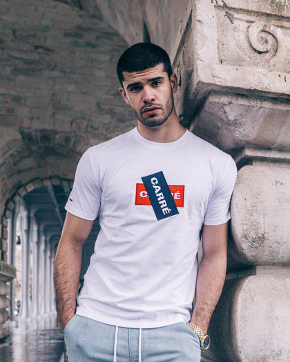 Carré Box Box Classique Short Sleeve T-Shirt White