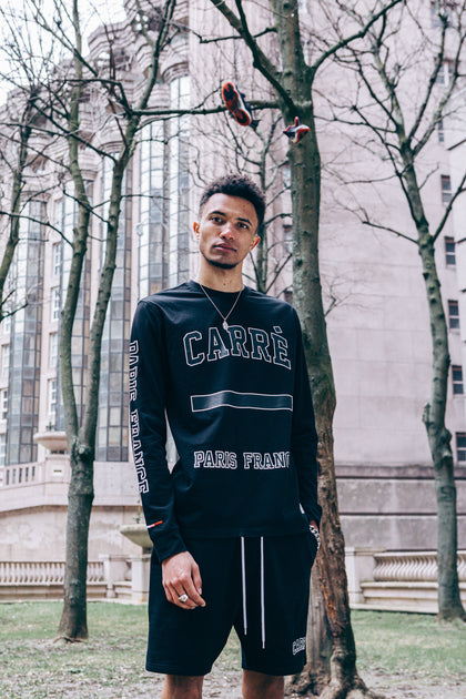 Carré CDG Classique Long Sleeve T-Shirt Black