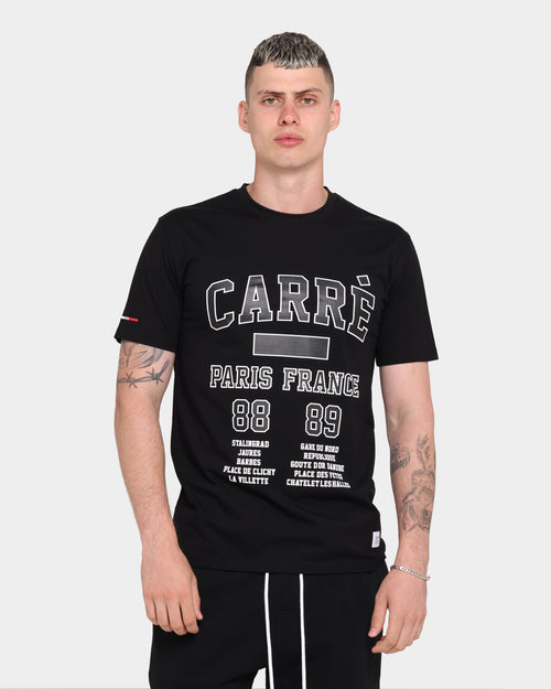 Carre CDG Classique Short Sleeve T-Shirt Black