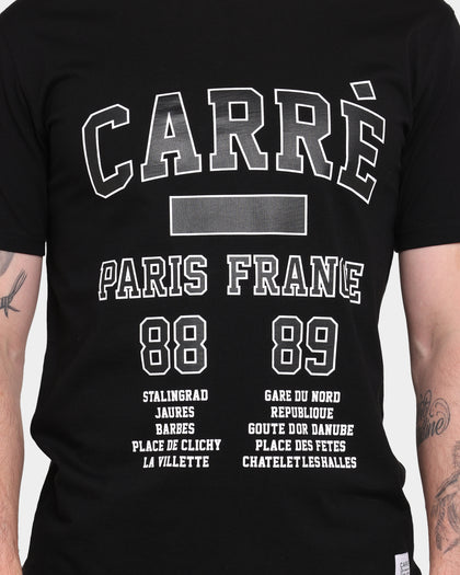 Carre CDG Classique Short Sleeve T-Shirt Black
