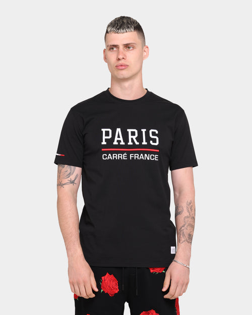 Carré Étancher Short Sleeve T-Shirt Black
