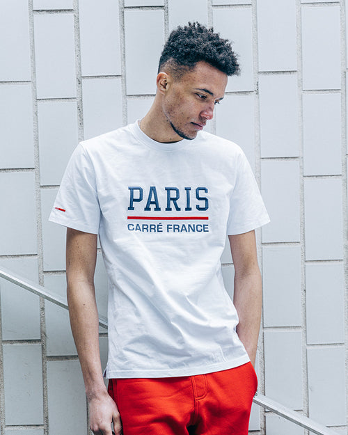 Carré Étancher Short Sleeve T-Shirt White