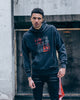 Carré Mafioso Vintage Hoodie Washed Black