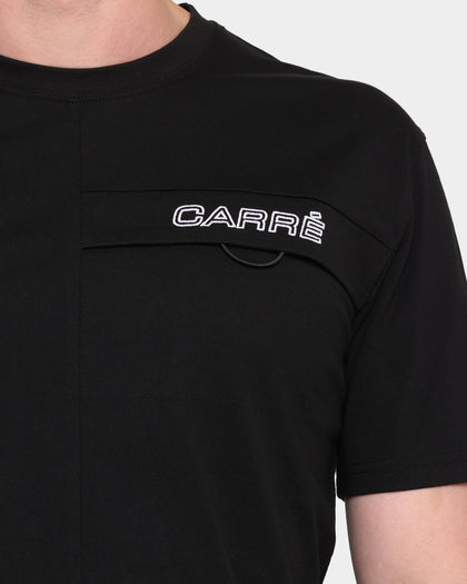 Carré Restart Pocket Short Sleeve T-Shirt Black