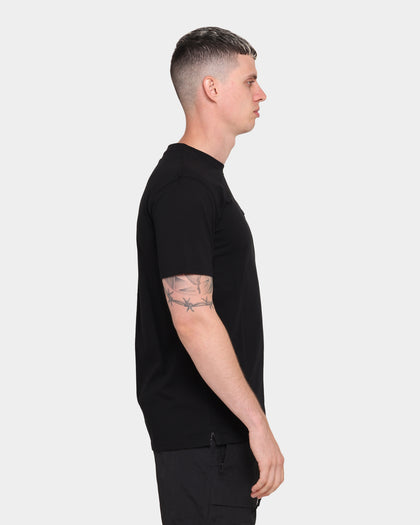 Carré Restart Pocket Short Sleeve T-Shirt Black