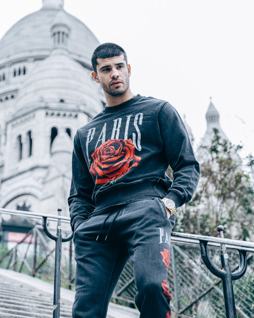 Carré Rose Vintage Crewneck Washed Black