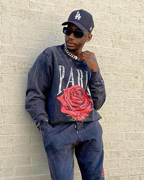 Carré Rose Vintage Crewneck Washed Black