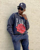 Carré Rose Vintage Crewneck Washed Black