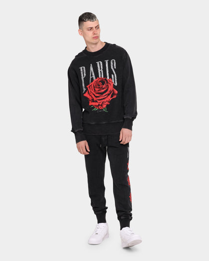 Carré Rose Vintage Crewneck Washed Black