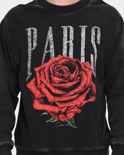 Carré Rose Vintage Crewneck Washed Black