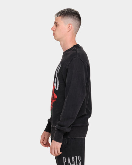 Carré Rose Vintage Crewneck Washed Black
