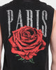 Carré Rose Vintage Muscle T-Shirt Washed Black