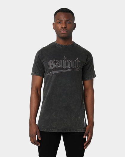 Saint Morta Westside Allstar T-Shirt Vintage Charcoal