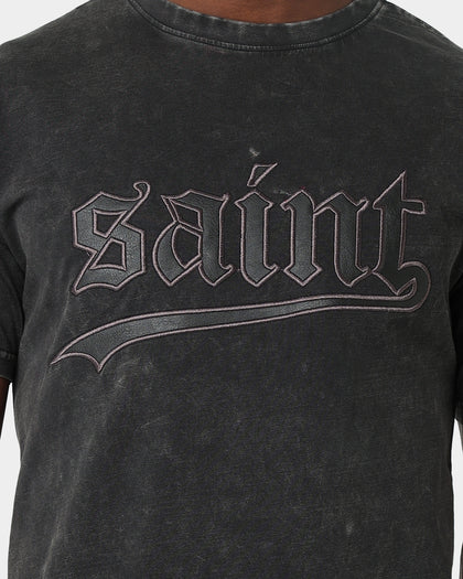Saint Morta Westside Allstar T-Shirt Vintage Charcoal