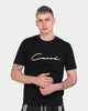 Carré Script Droptail T-Shirt Black/Gold