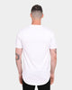 Carré Script Droptail T-Shirt White