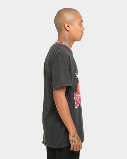 Mitchell & Ness Chicago Bulls World Champs Ball Vintage T-Shirt Vintage Black