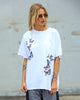 Goat Crew Butterfly UV Vintage T-Shirt White