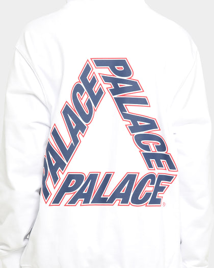 Palace P3 Team Hoodie White