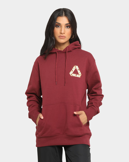 Palace P3 Team Hoodie Wine