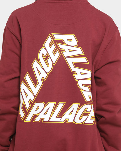 Palace P3 Team Hoodie Wine