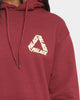 Palace P3 Team Hoodie Wine