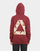 Palace P3 Team Hoodie Wine