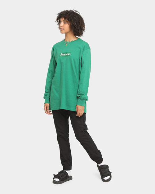 Supreme Box Logo Long T-Shirt Green
